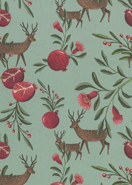 Weihnachtspapier Kaprun